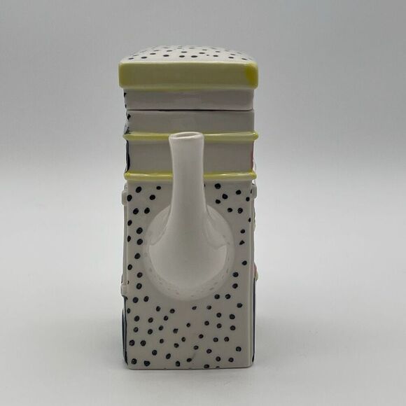 Unique Teapot Her Spa/His Spa Ceramic Mainstreet Store Front MSRF Inc Multicolor - Picture 5 of 16